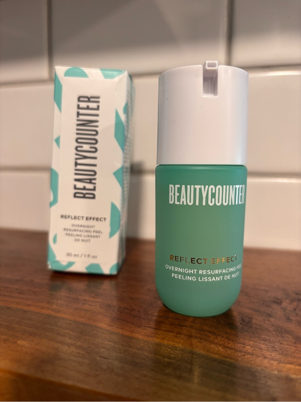 beautycounter Green Reflect Effect Overnight Resurfacing Peel